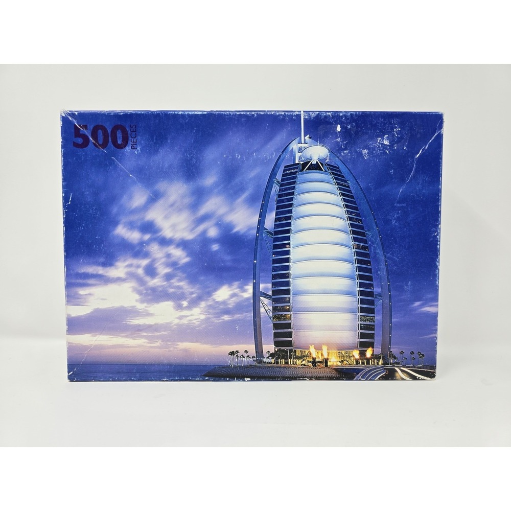 Burj Al Arab 500-Piece Jigsaw Puzzle – 52×38 cm – Open Box Complete